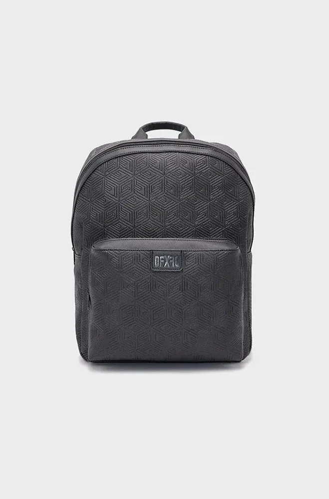 Liam Embossed Backpack _ 150173 _ Black sold by Dunns