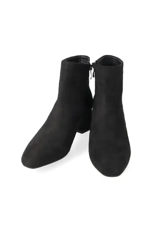 Avila Block Heel Boot _ 147445 _ Black sold by Dunns product image thumbnail 3