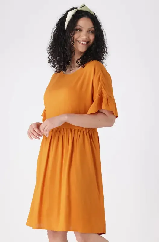 Carla Dress _ 144245 _ Orange sold by Dunns product image thumbnail 2
