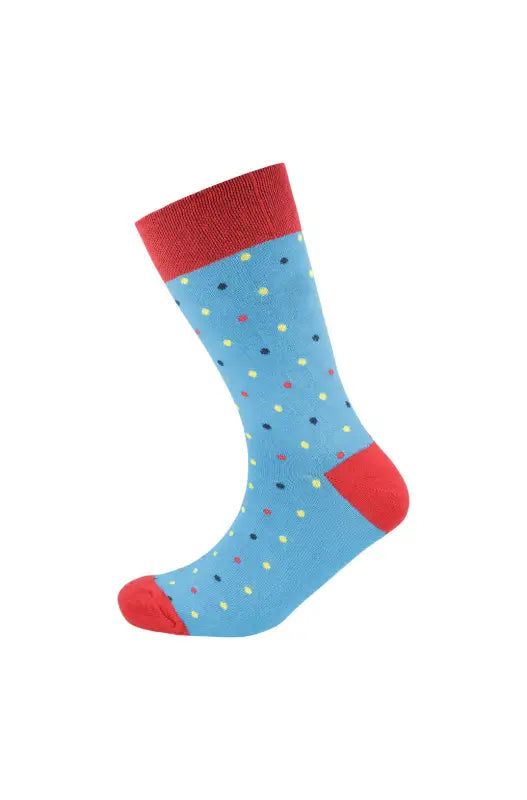 Chester Single Socks _ 136589 _ Blue sold by Dunns