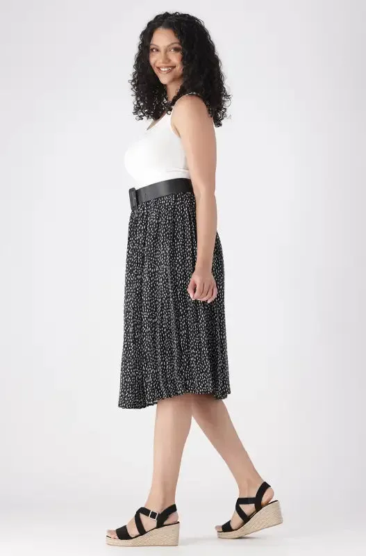 Iris Pleated Skirt _ 146062 _ Black sold by Dunns product image thumbnail 5