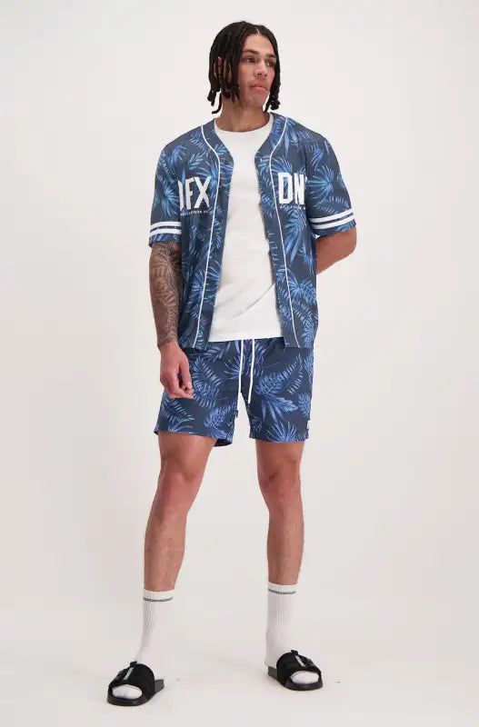 Springfield Pool Short _ 140462 _ Navy sold by Dunns product image thumbnail 4