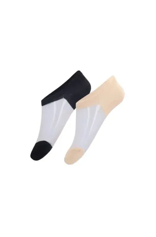 Sheer Secret Socks - 2 Pack _ 140577 _ Black sold by Dunns