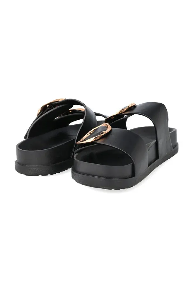 Lylene Platform Sandal _ 149789 _ Black sold by Dunns product image thumbnail 2