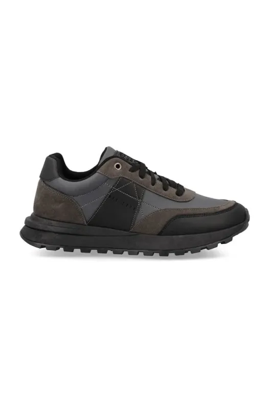 Emollen Sneaker _ 148098 _ Charcoal sold by Dunns