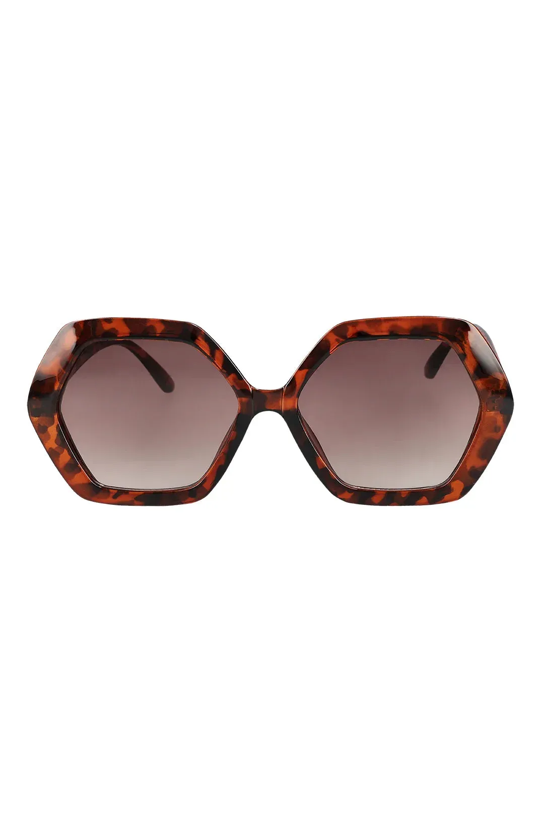 Georgina Large Plastic Frame Glasses _ 140533 _ Brown sold by Dunns product image thumbnail 3