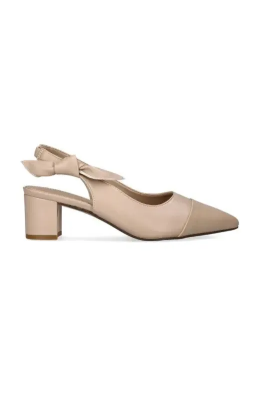 Milly Sling Back _ 141029 _ Nude sold by Dunns