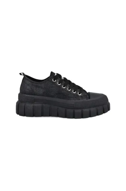 Pierre Cardin Alesia Sneaker _ 137256 _ Black sold by Dunns