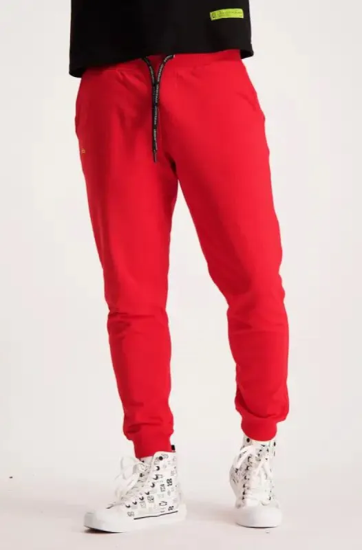 Loxion Kulca Branded Trackpant _ 136483 _ Red sold by Dunns