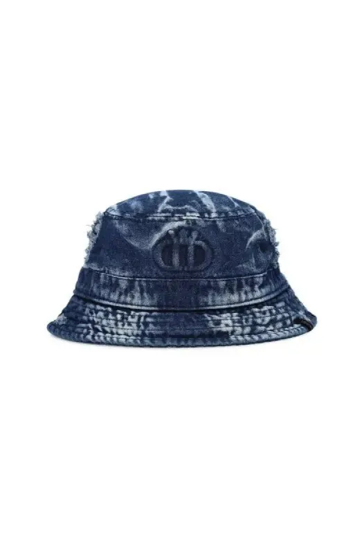 Mason Denim Bucket Hat _ 123564 _ Navy sold by Dunns