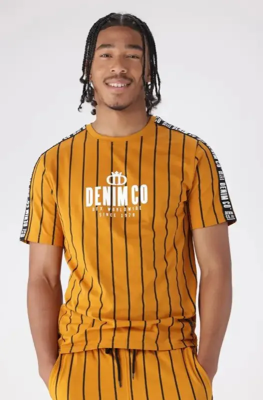 Charlestowne Tee _ 146417 _ Ocre sold by Dunns