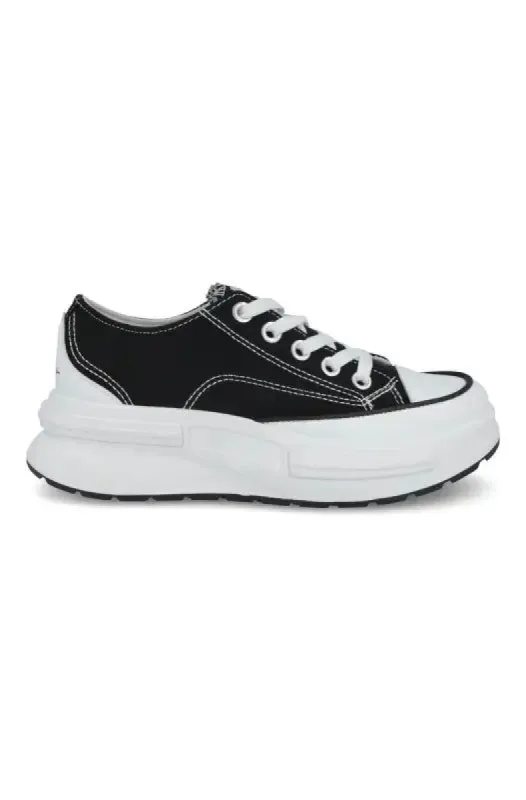 Pierre Cardin Carella Platform Sneaker _ 143527 _ Black sold by Dunns