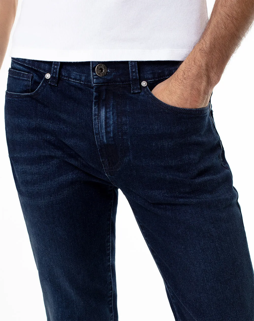 Jean skinny 66% algodón índigo oscuro hombre sold by Gef product image thumbnail 4