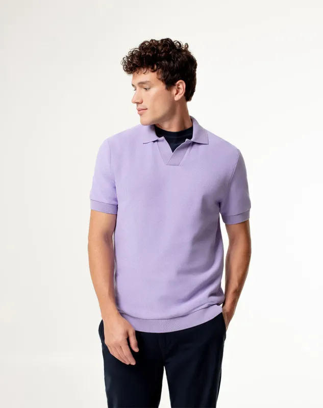 Polo regular fit violeta sold by Gef