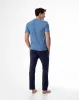 Pijama relaxed fit manga corta azul sold by Gef