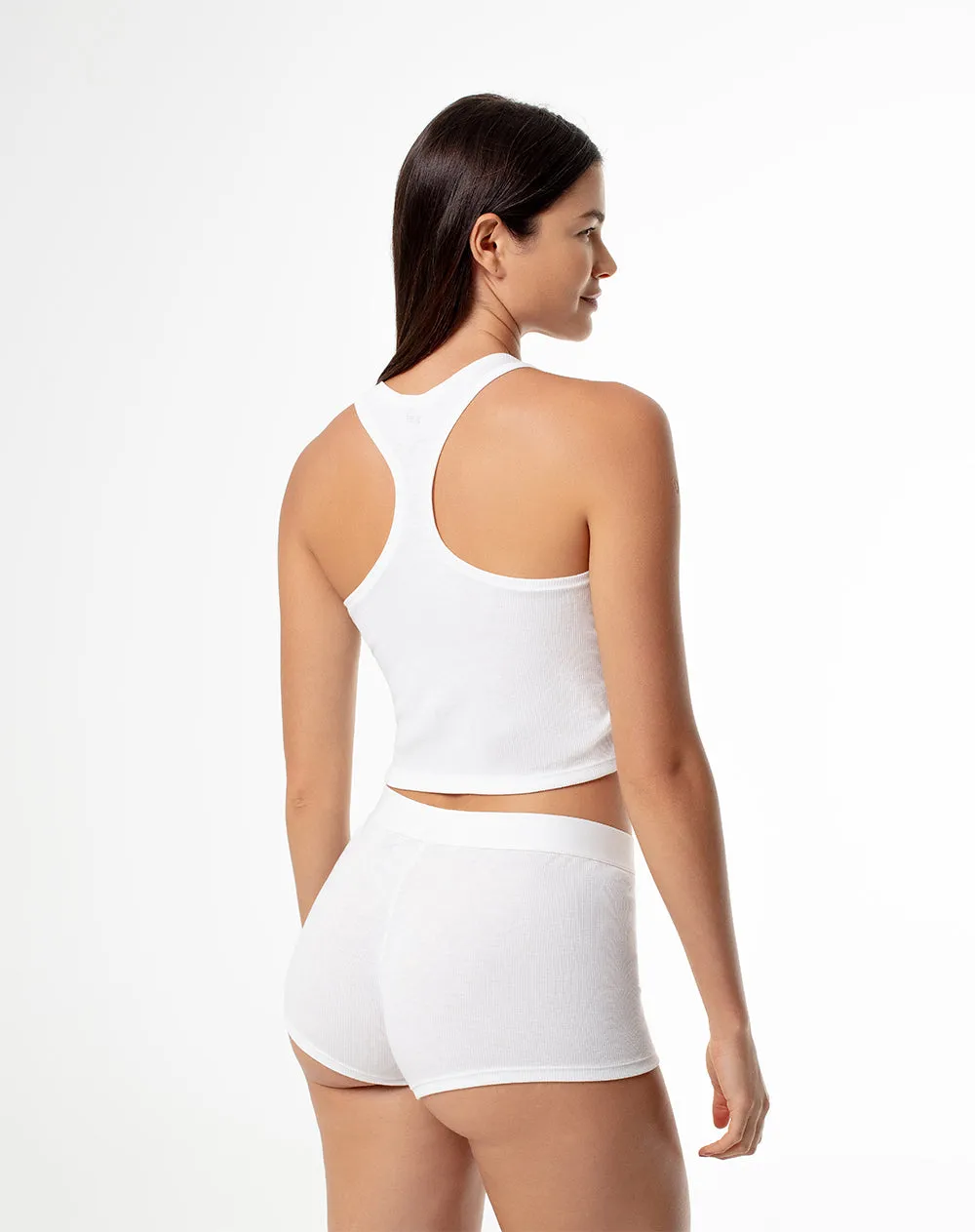 short + blusa de pijana mujer blanca sold by Gef product image thumbnail 2