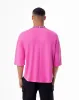 Camiseta regular fit manga corta rosada sold by Gef