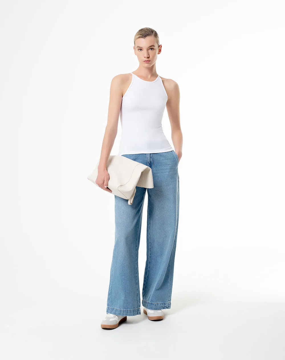 Camiseta esqueleto slim algodón blanca mujer sold by Gef product image thumbnail 4