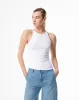 Camiseta Lapi fitted fit tiras blanca sold by Gef