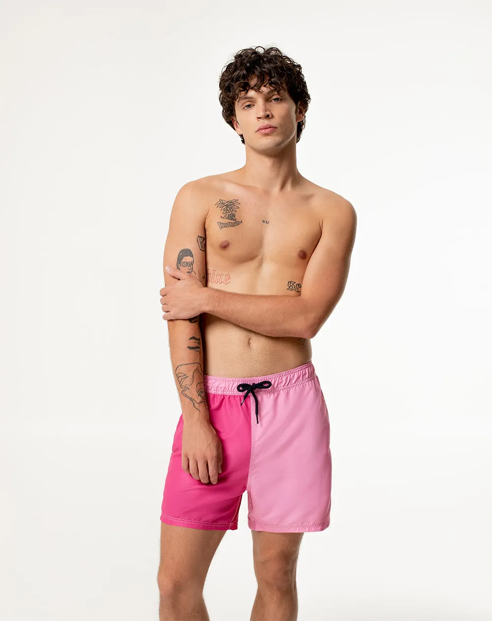 Pantaloneta rosado bloques sold by Gef product image thumbnail 3