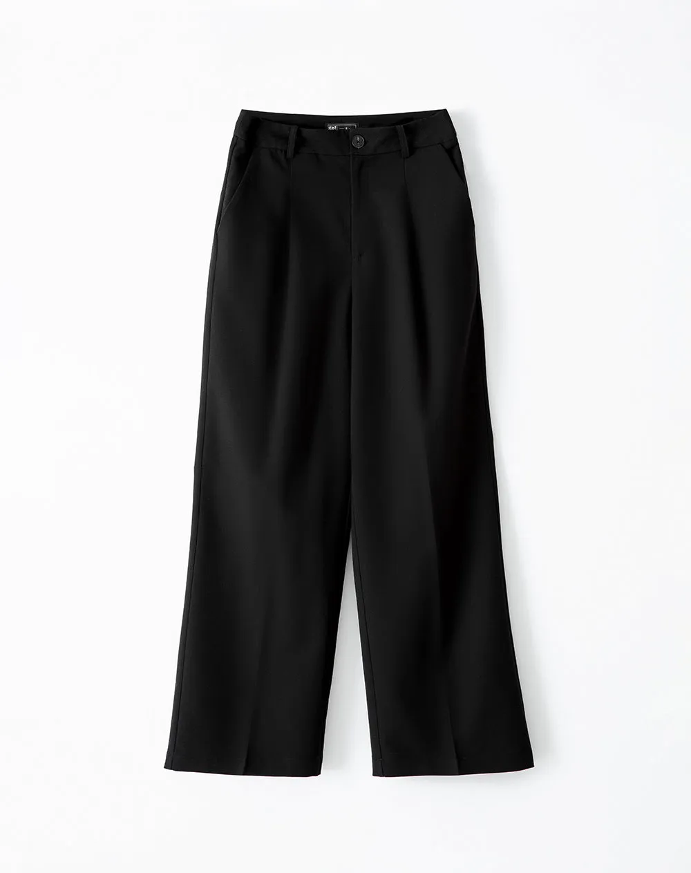 Pantalón wide leg tiro alto negro mujer sold by Gef product image thumbnail 5