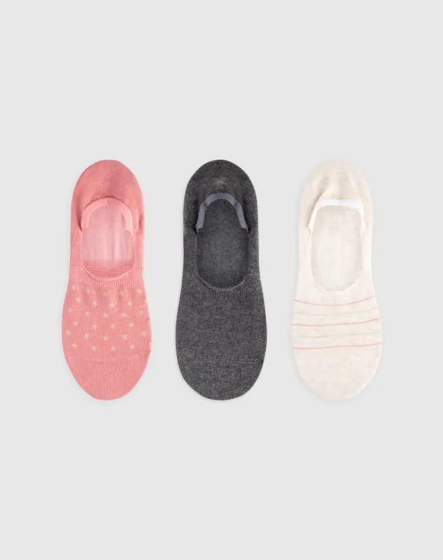 Medias mujer baleta pack x3 surtido sold by Gef