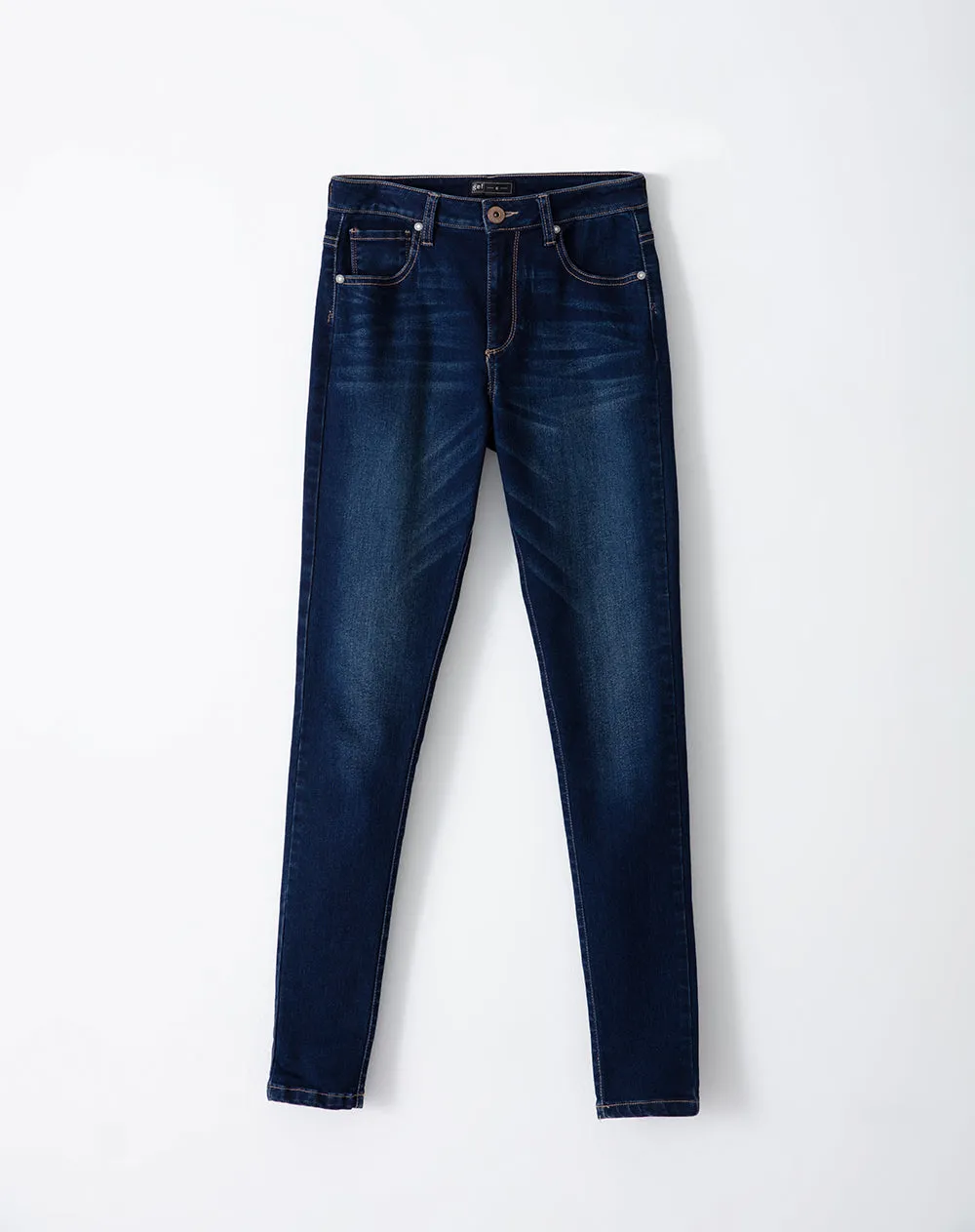 Jean súper skinny tiro medio índigo medio mujer sold by Gef product image thumbnail 5