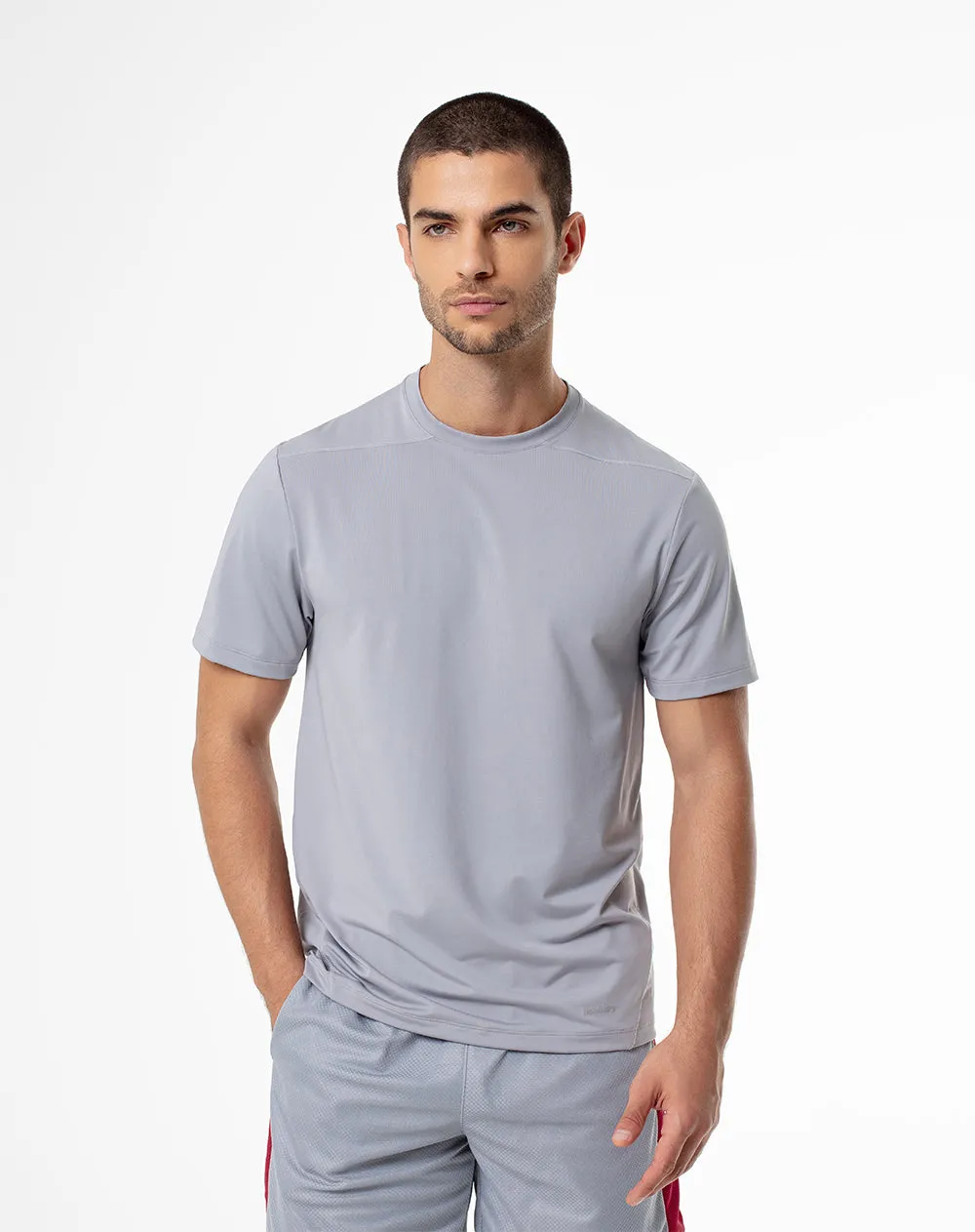 Camiseta deportiva hombre secado rápido gris sold by Gef product image thumbnail 3