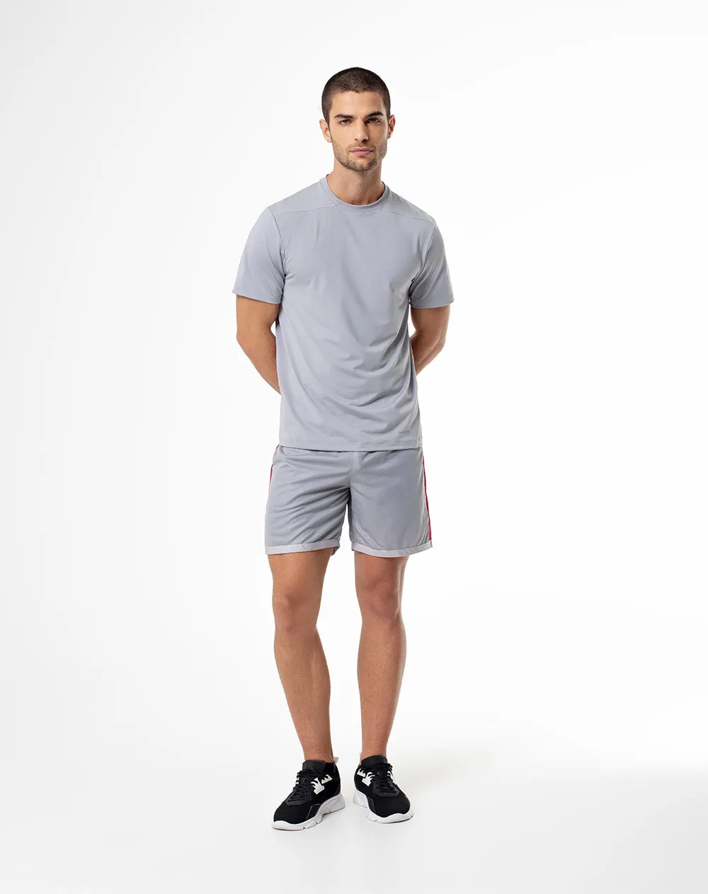 Camiseta deportiva hombre secado rápido gris sold by Gef product image thumbnail 4