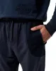 Jogger relaxed fit tiro medio azul jaspe sold by Gef