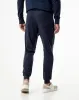 Jogger relaxed fit tiro medio azul jaspe sold by Gef