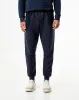 Jogger relaxed fit tiro medio azul jaspe sold by Gef