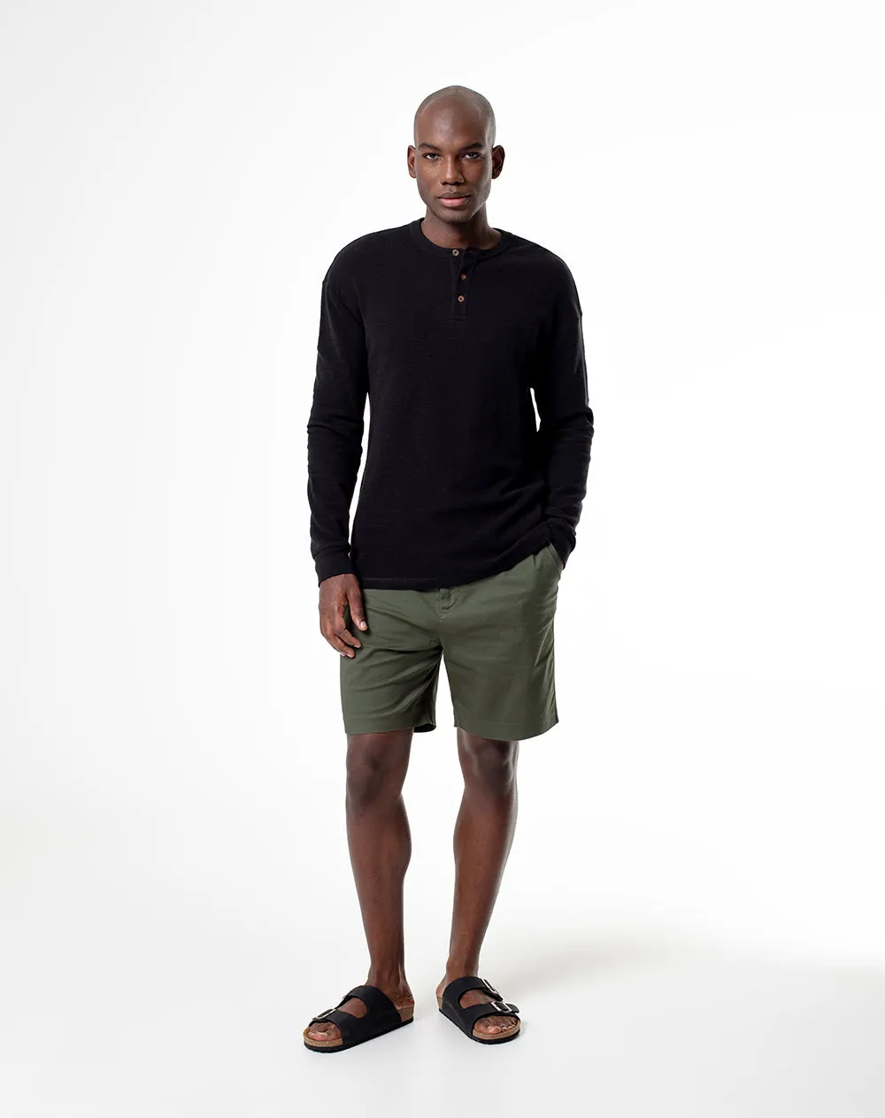 Bermuda regular agodón verde hombre sold by Gef product image thumbnail 3