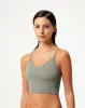 Crop top tiras verde sold by Gef