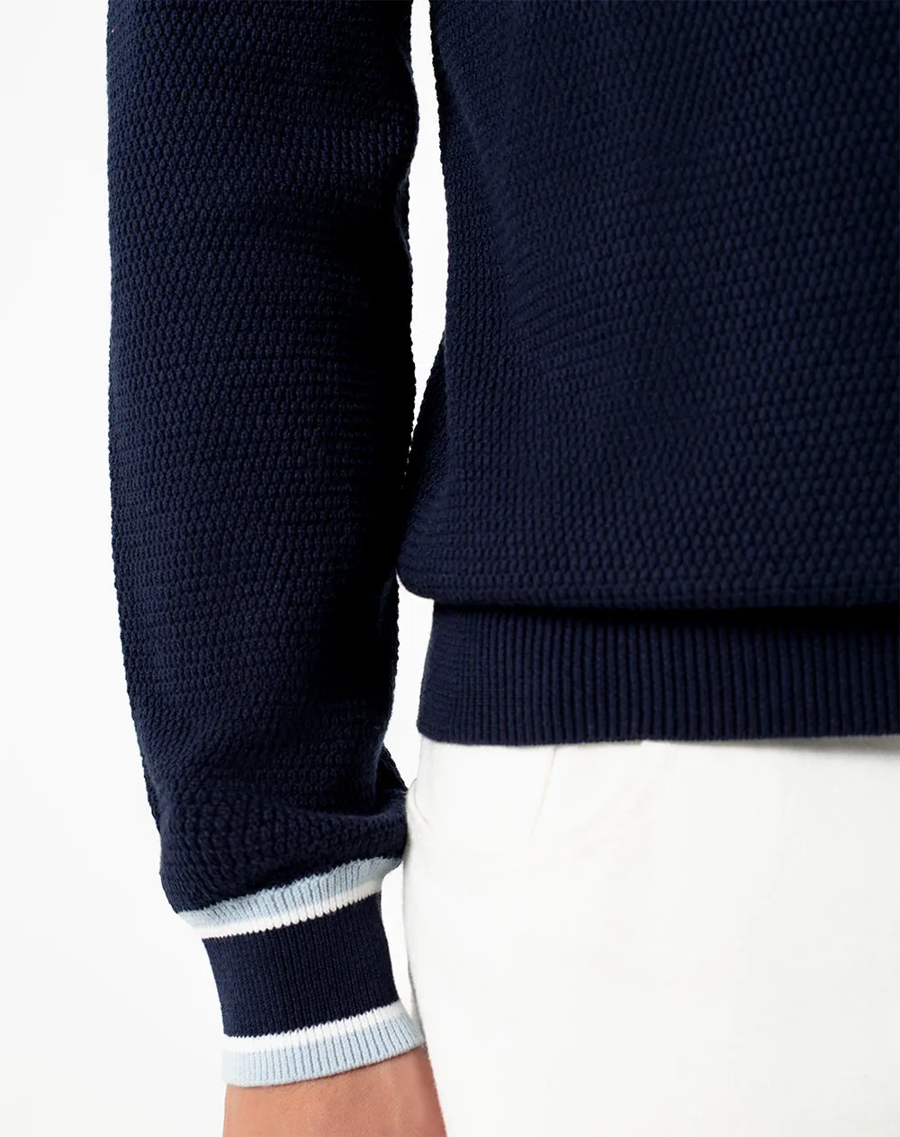 Buzo regular algodón azul hombre sold by Gef product image thumbnail 3