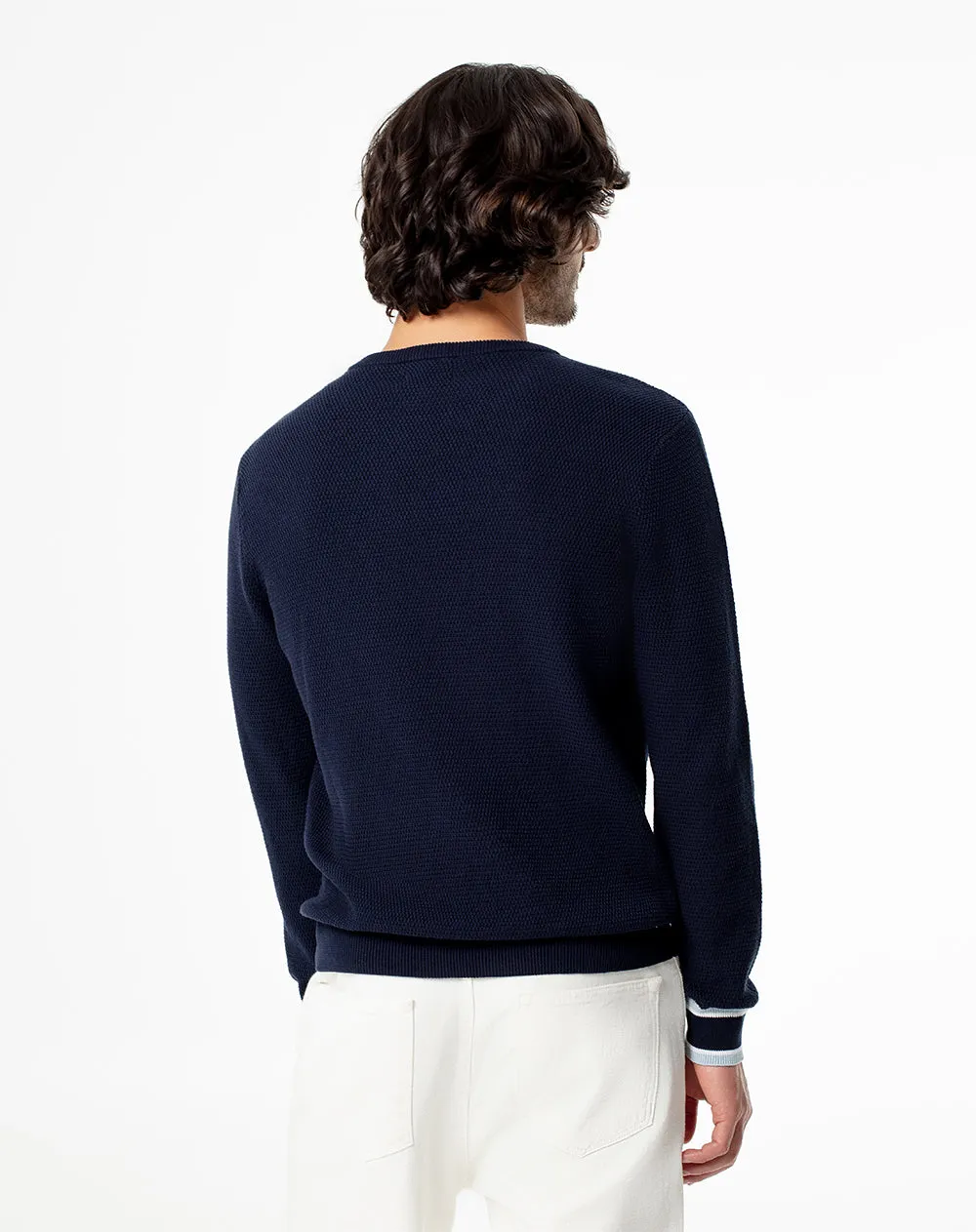 Buzo regular algodón azul hombre sold by Gef product image thumbnail 2