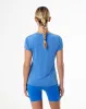 Camiseta regular fit manga corta azul sold by Gef