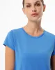 Camiseta regular fit manga corta azul sold by Gef