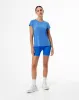 Camiseta regular fit manga corta azul sold by Gef