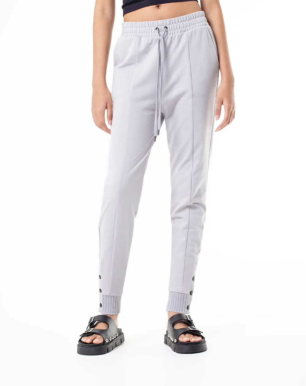 Jogger tiro medio algodón gris mujer sold by Gef product image thumbnail 3