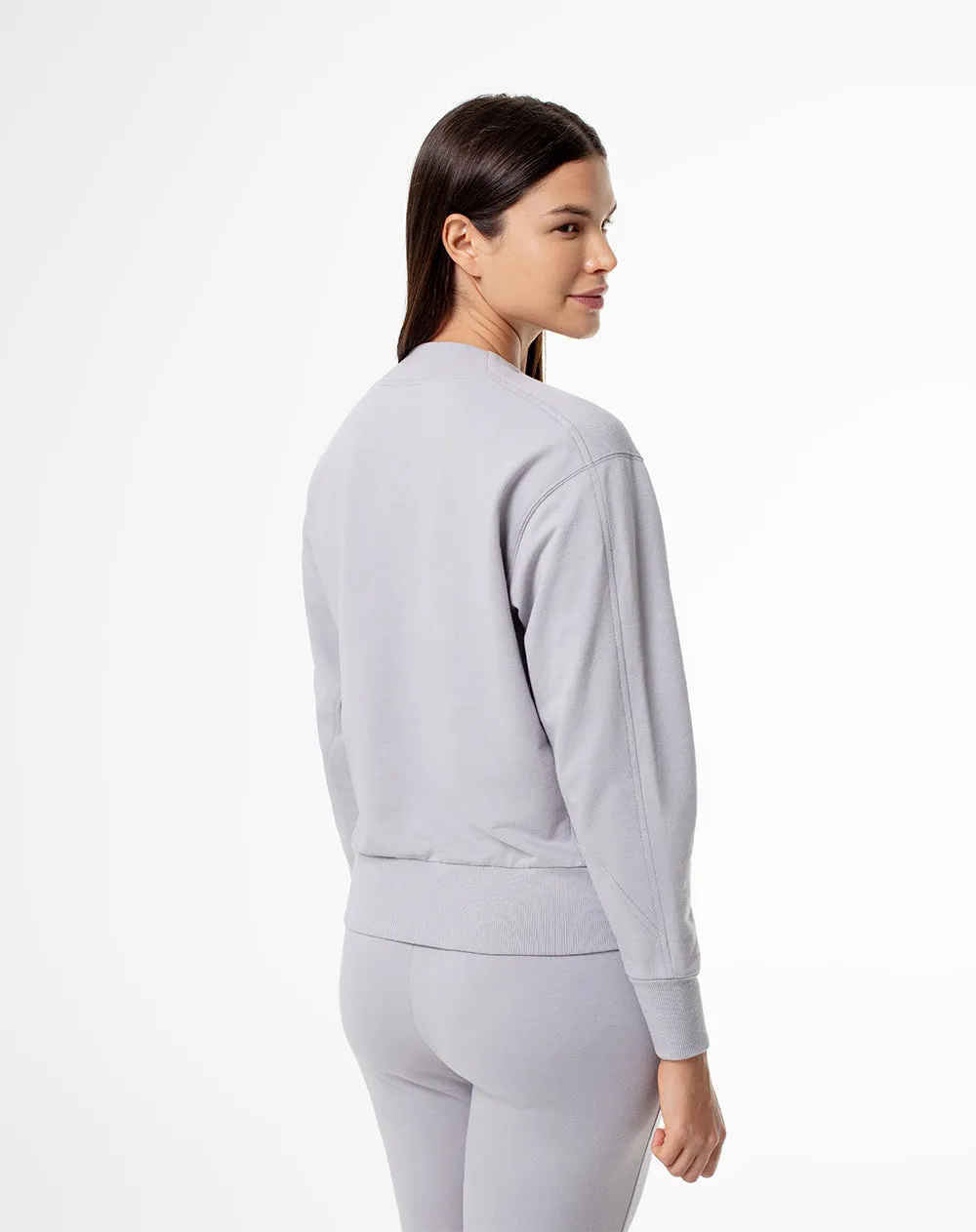 Buzo relax algodón gris mujer sold by Gef product image thumbnail 2