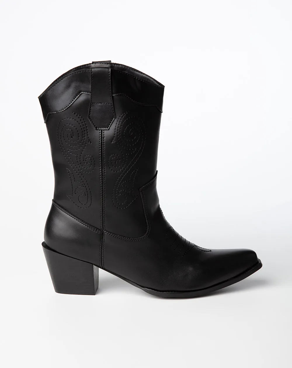 Botas cowboy negras sold by Gef product image thumbnail 2