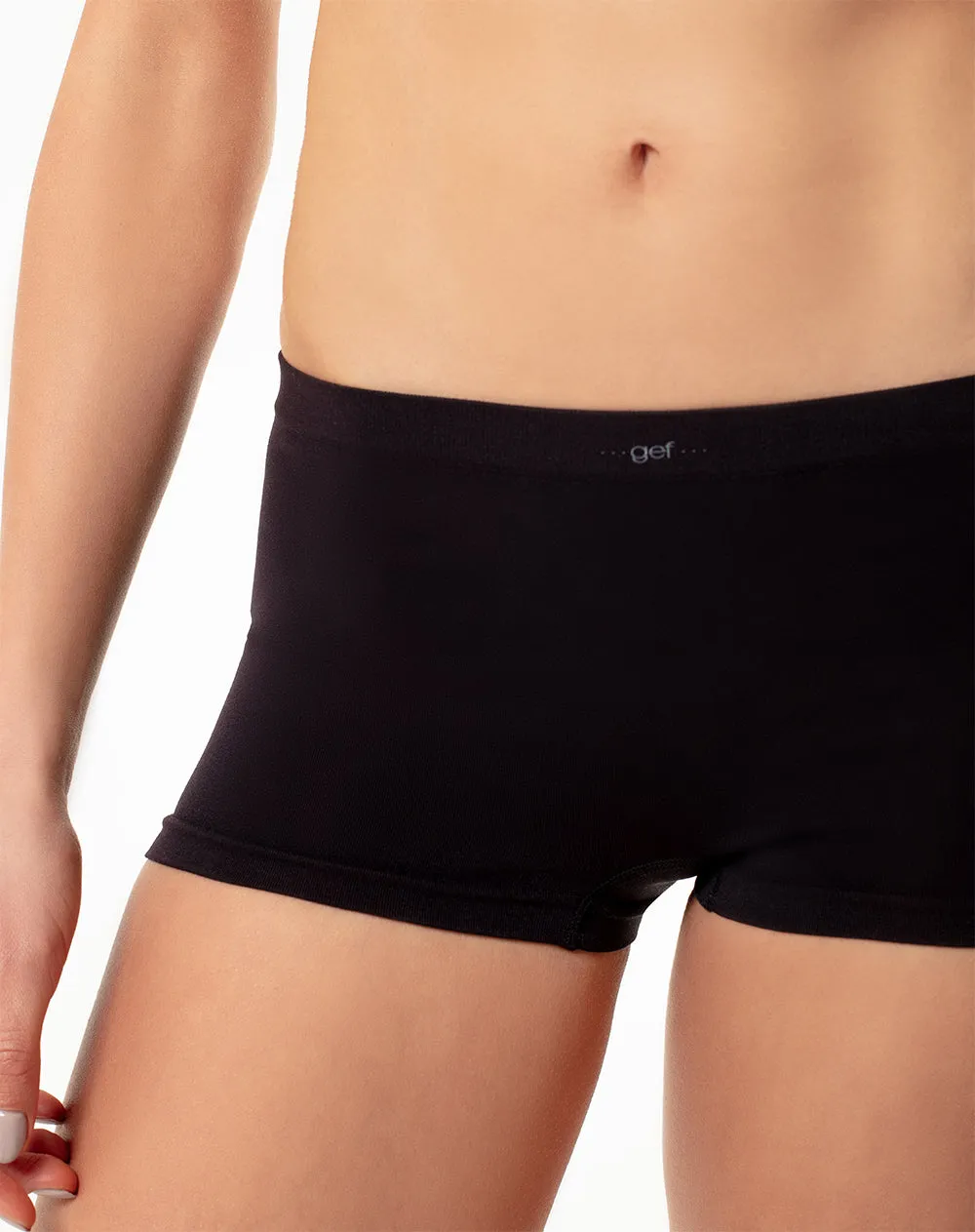 Panty cachetero seamless tiro medio negro sold by Gef product image thumbnail 3