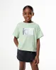 Camiseta Lendy regular fit manga corta verde sold by Gef