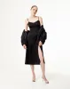Vestido medio negro sold by Gef