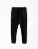 Jogger relaxed fit tiro medio negro sold by Gef