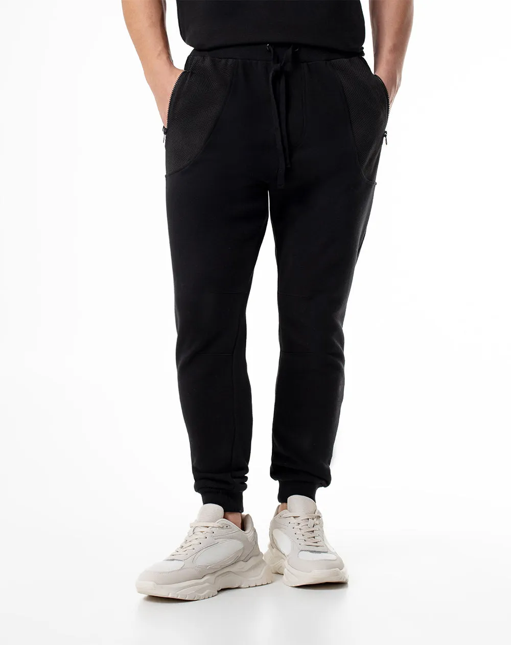 Jogger regular negro hombre sold by Gef product image thumbnail 3