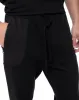 Jogger relaxed fit tiro medio negro sold by Gef