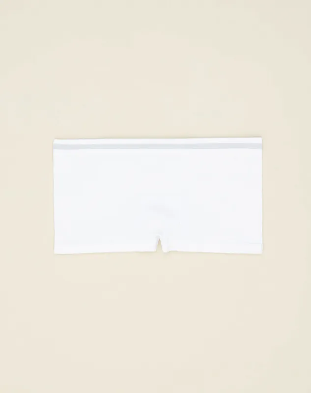 Panty boxer en seamless tiro medio blanco sold by Gef