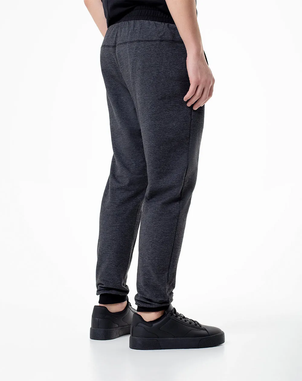 Jogger regular algodón negro hombre sold by Gef product image thumbnail 2